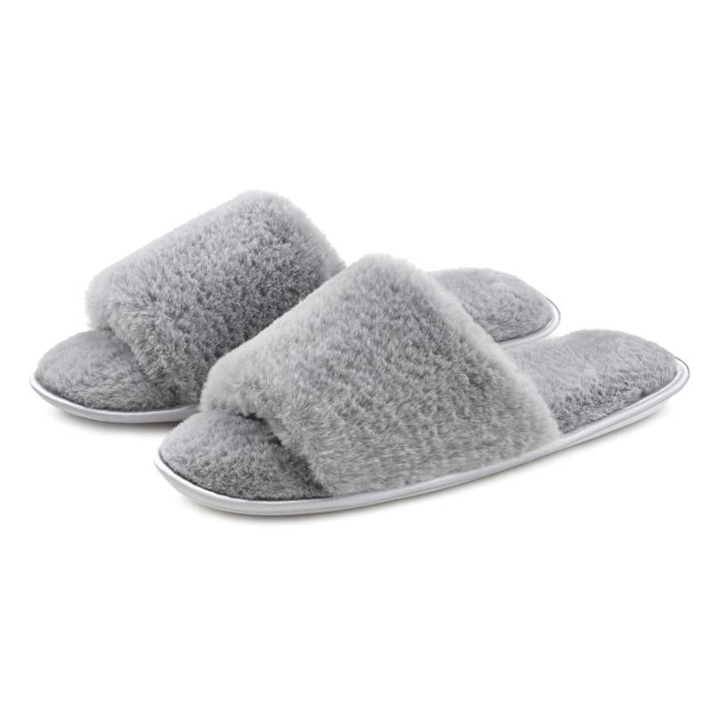 VIVANCE Hausschuh Damen grau Gr.36/37 von VIVANCE