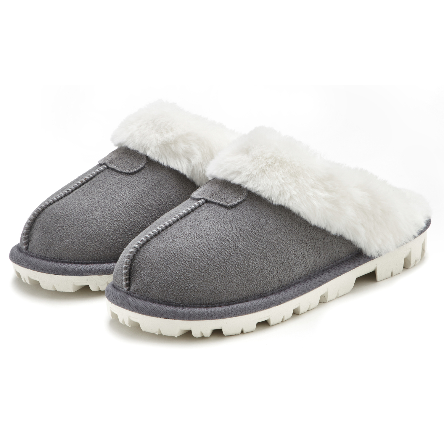 VIVANCE Hausschuh Damen grau Gr.37 von VIVANCE