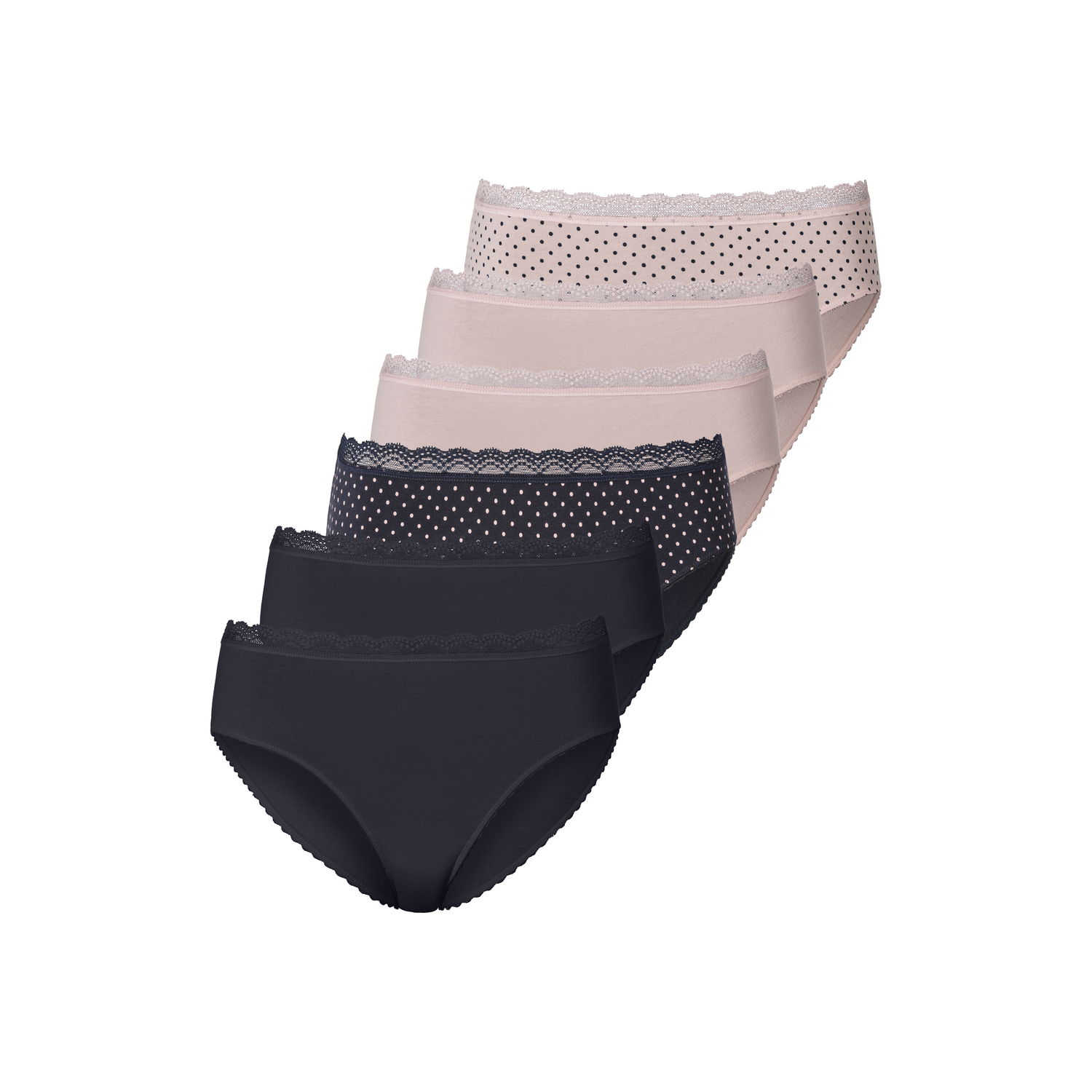 VIVANCE Jazz-Pants Slips Damen navy/rose Gr.36/38 VIVANCE Jazz-Pants Slips Damen navy/rose Gr.36/38 von VIVANCE