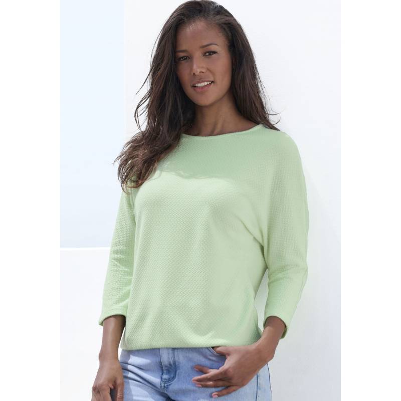 VIVANCE Langarmshirt Damen lime Gr.36/38 von VIVANCE