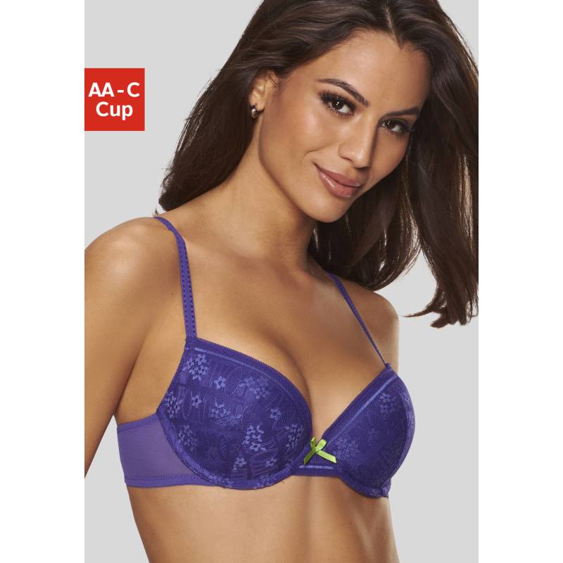 VIVANCE Push-up-BH Damen blau Gr.85C von VIVANCE