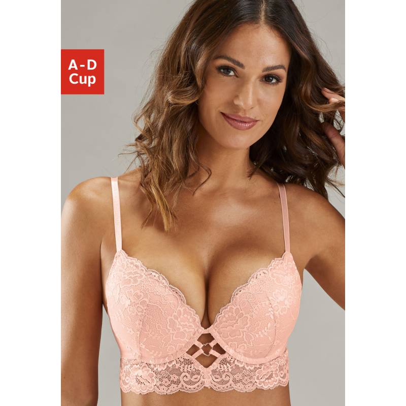 VIVANCE Push-up-BH Damen lachs Gr.70C von VIVANCE