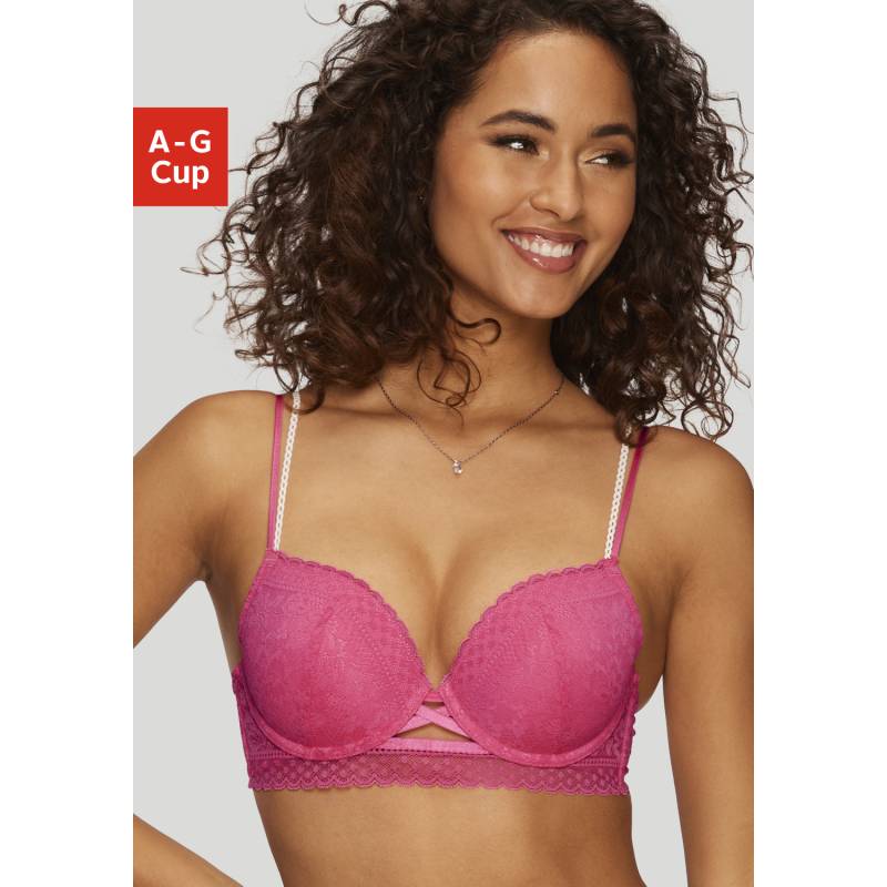 VIVANCE Push-up-BH Damen pink-rosé Gr.85C von VIVANCE