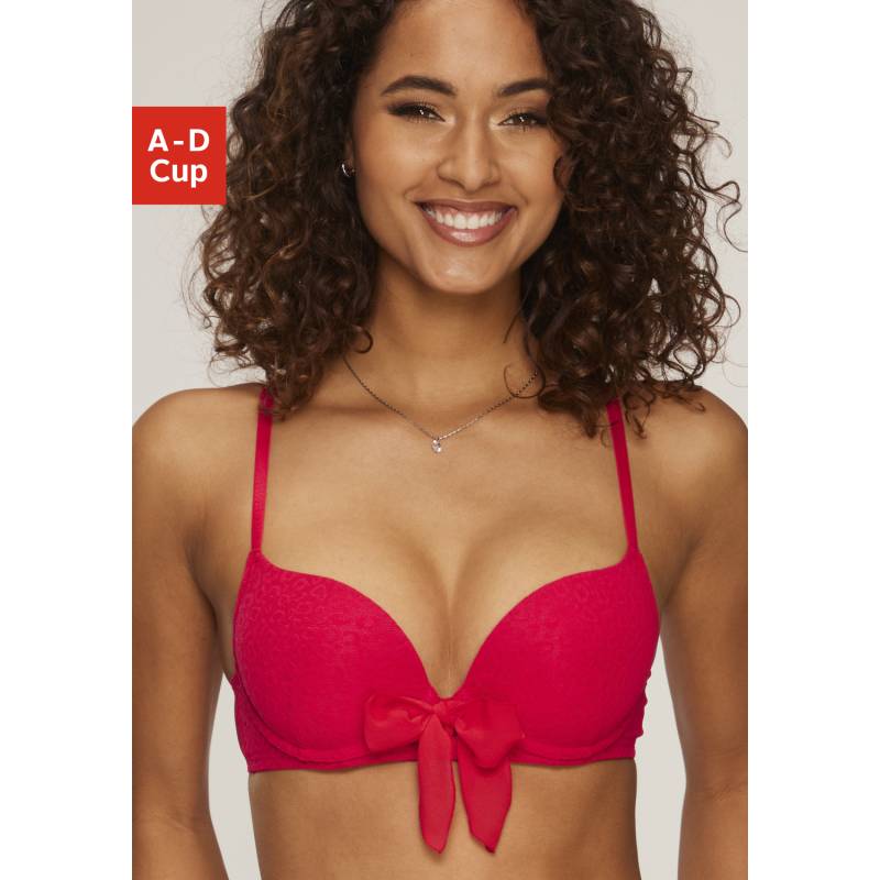 VIVANCE Push-up-BH Damen rot Gr.85D von VIVANCE
