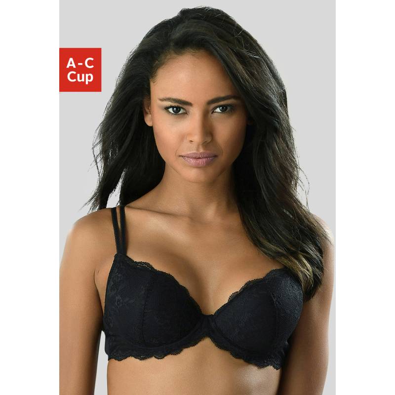 VIVANCE Push-up-BH Damen schwarz Gr.70A von VIVANCE