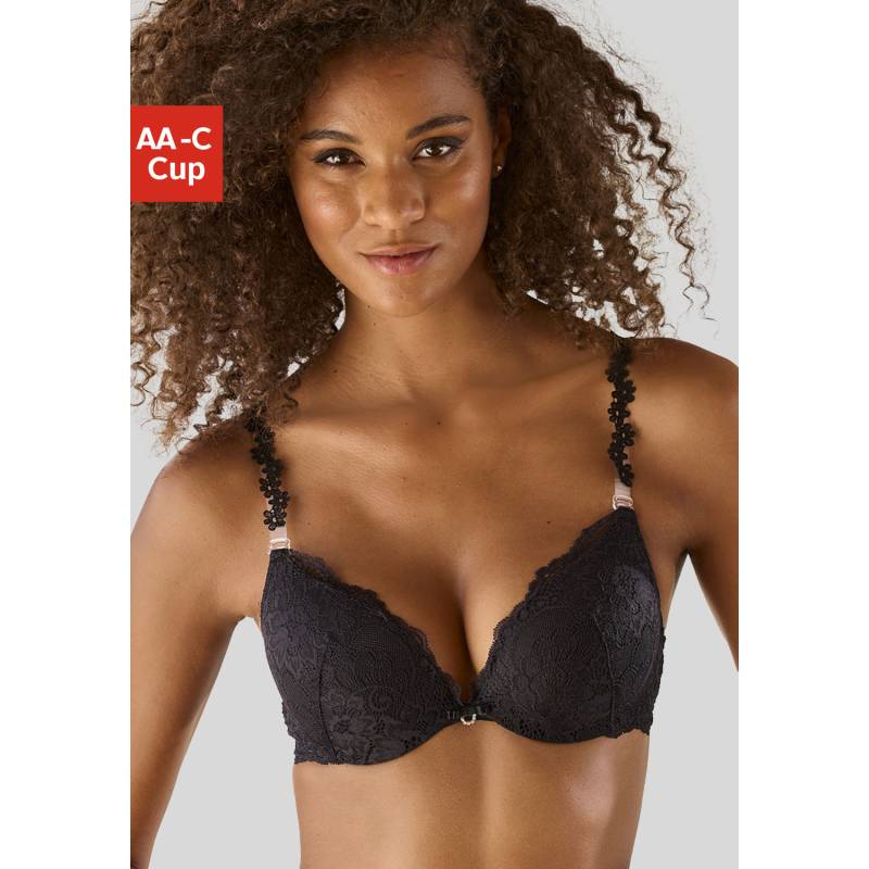 VIVANCE Push-up-BH Damen schwarz Gr.70C von VIVANCE