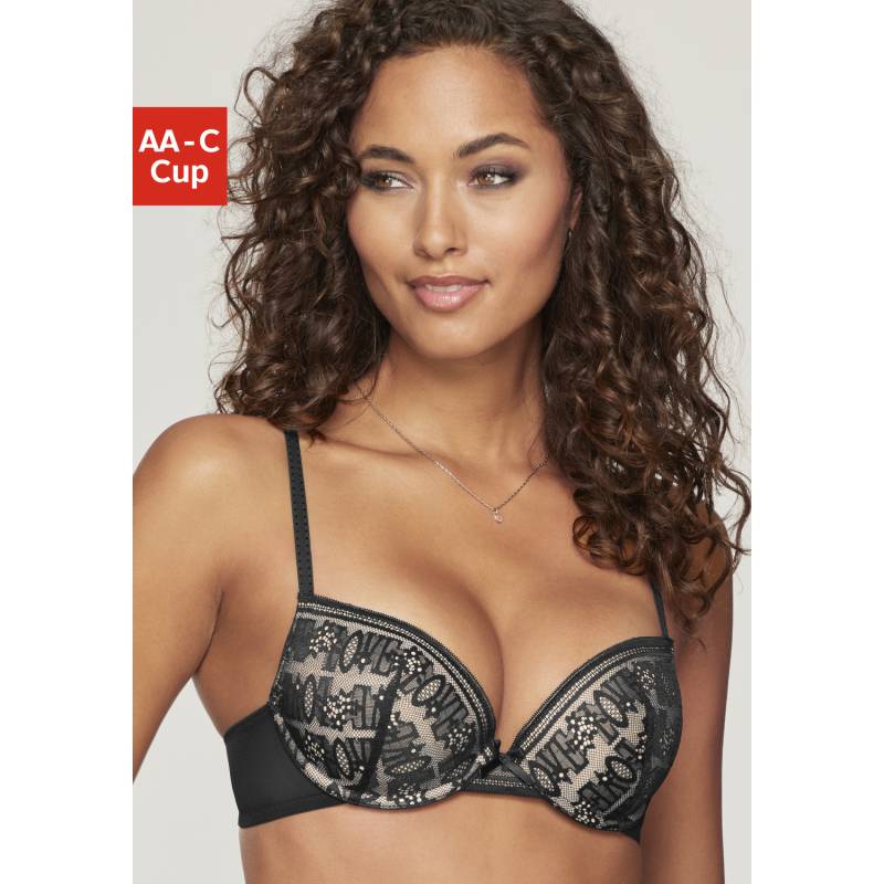 VIVANCE Push-up-BH Damen schwarz Gr.80B von VIVANCE