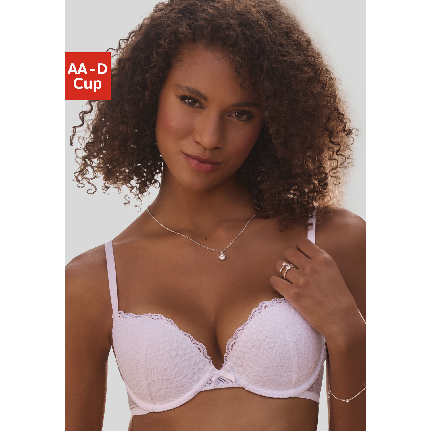 VIVANCE Push-up-BH Damen weiß Gr.80C von VIVANCE