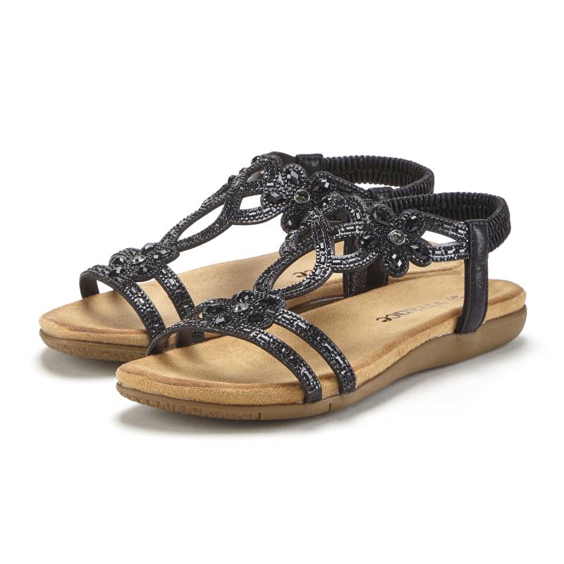 VIVANCE Sandale Damen schwarz Gr.38 von VIVANCE