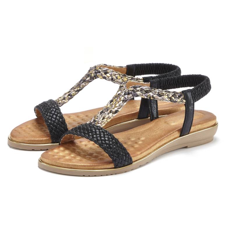 VIVANCE Sandale Damen schwarz Gr.43 von VIVANCE