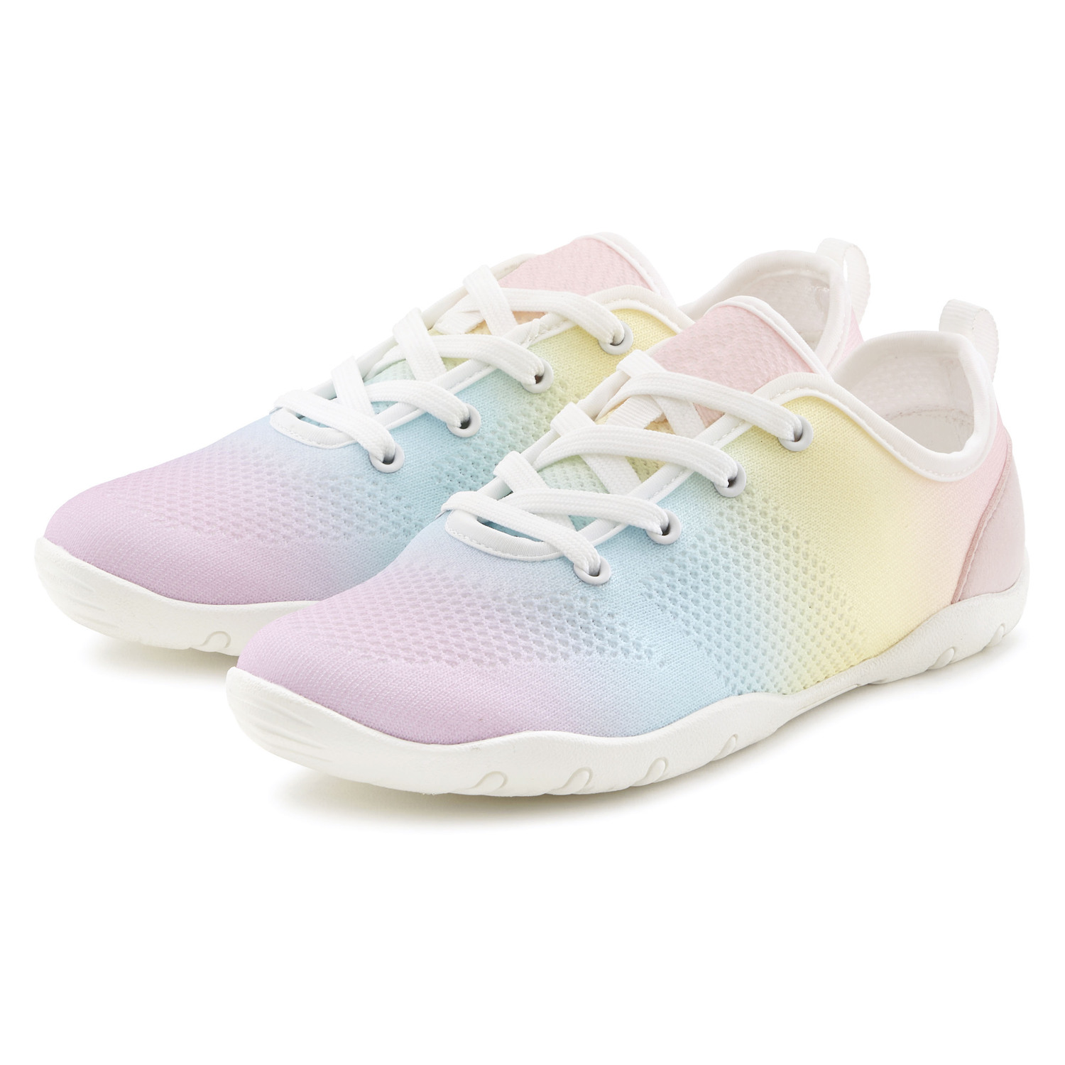 VIVANCE Sneaker Damen rose / gelb / blau Gr.36 von VIVANCE