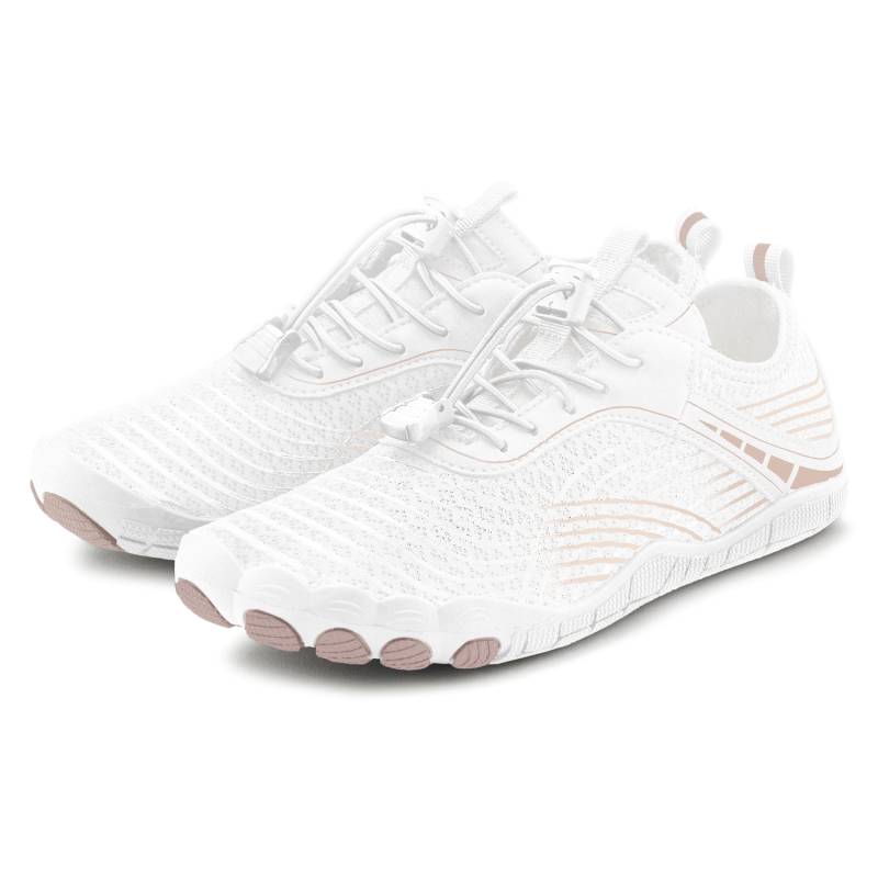 VIVANCE Sneaker Damen weiß / rose Gr.35 von VIVANCE