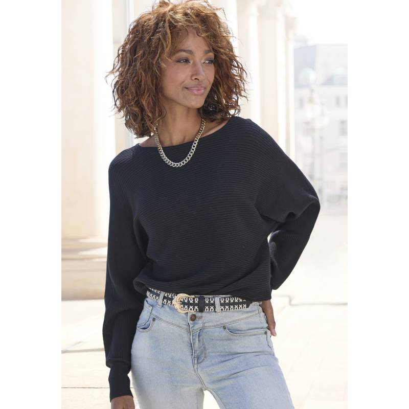 VIVANCE Strickpullover Damen schwarz Gr.44/46 von VIVANCE