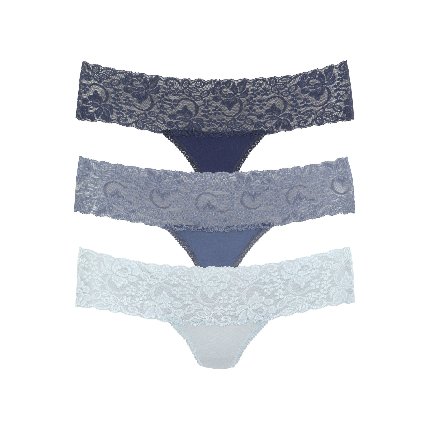 VIVANCE String Damen eisblau, rauchblau, navy Gr.36/38 von VIVANCE