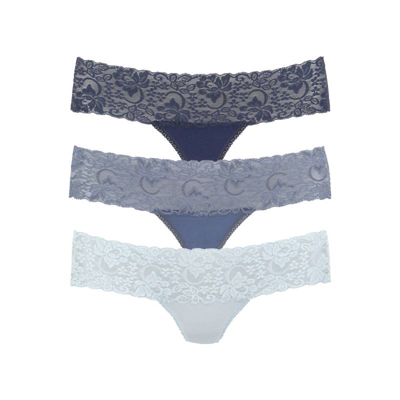 VIVANCE String Damen eisblau, rauchblau, navy Gr.40/42 von VIVANCE