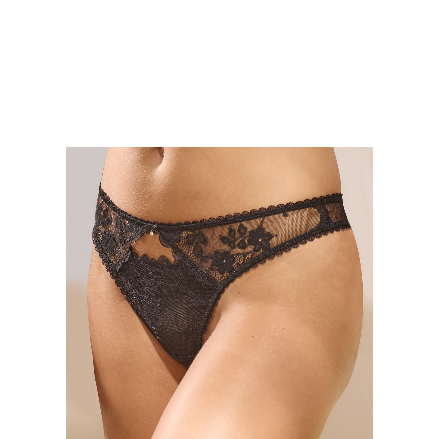 VIVANCE String Damen schwarz Gr.32/34 von VIVANCE
