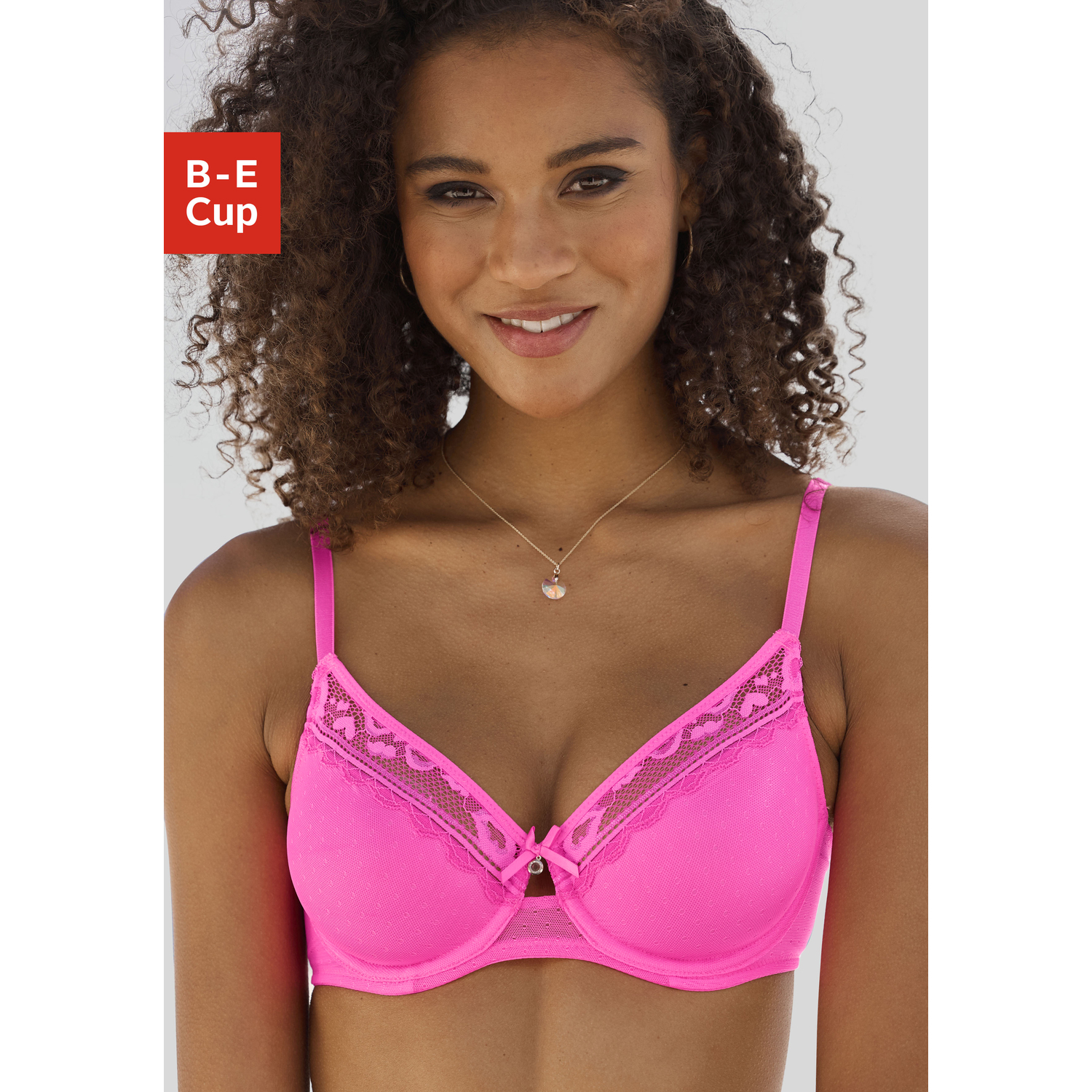 VIVANCE T-Shirt-BH Damen pink Gr.70C von VIVANCE