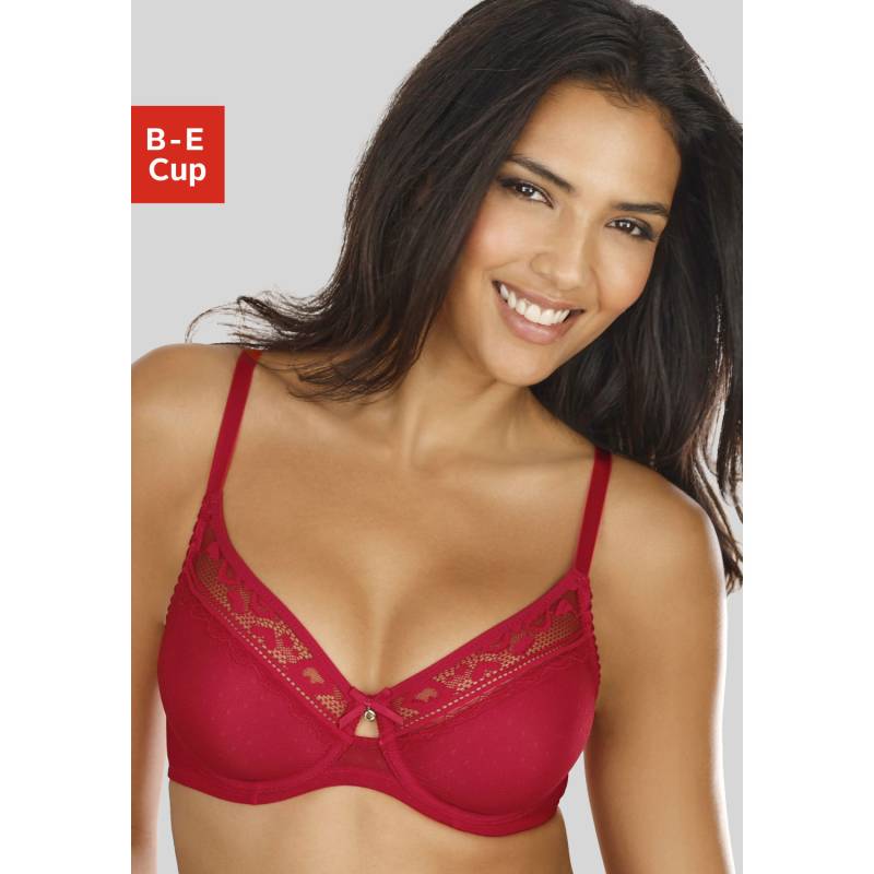 VIVANCE T-Shirt-BH Damen rot Gr.70C von VIVANCE