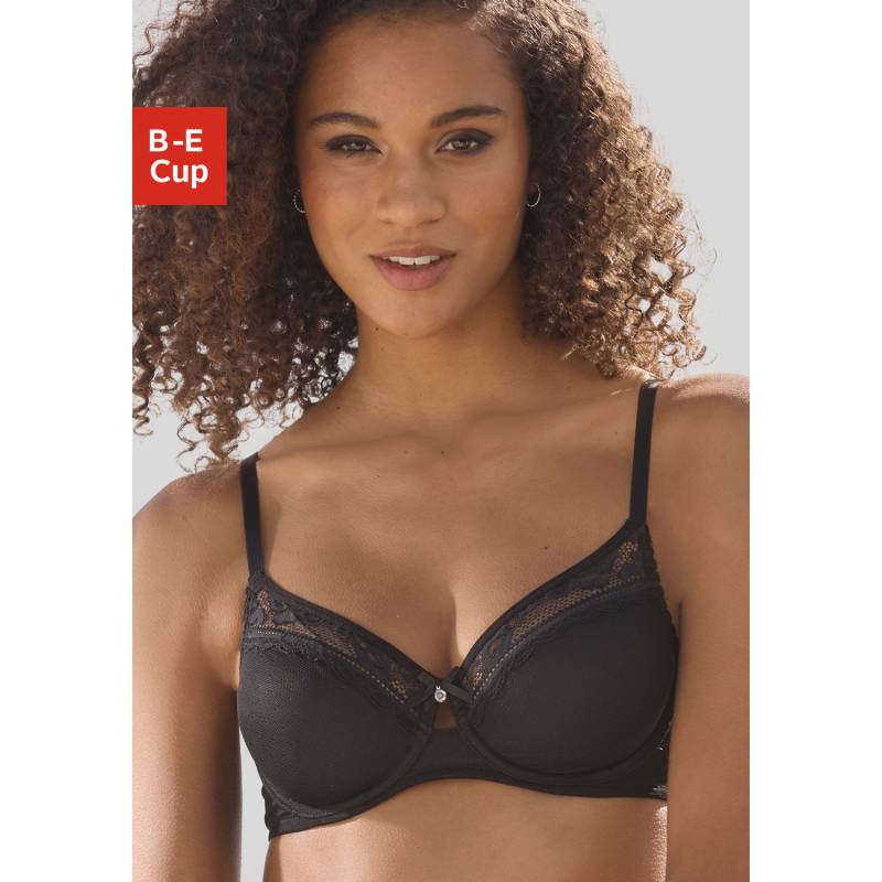 VIVANCE T-Shirt-BH Damen schwarz Gr.90C von VIVANCE