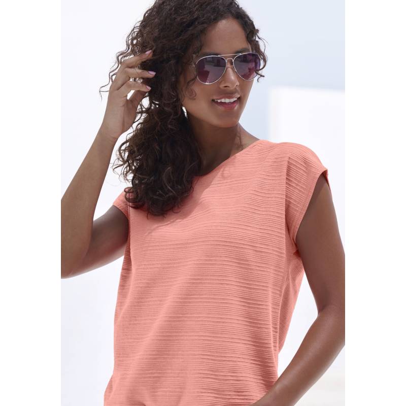 VIVANCE T-Shirt Damen peach Gr.48/50 von VIVANCE