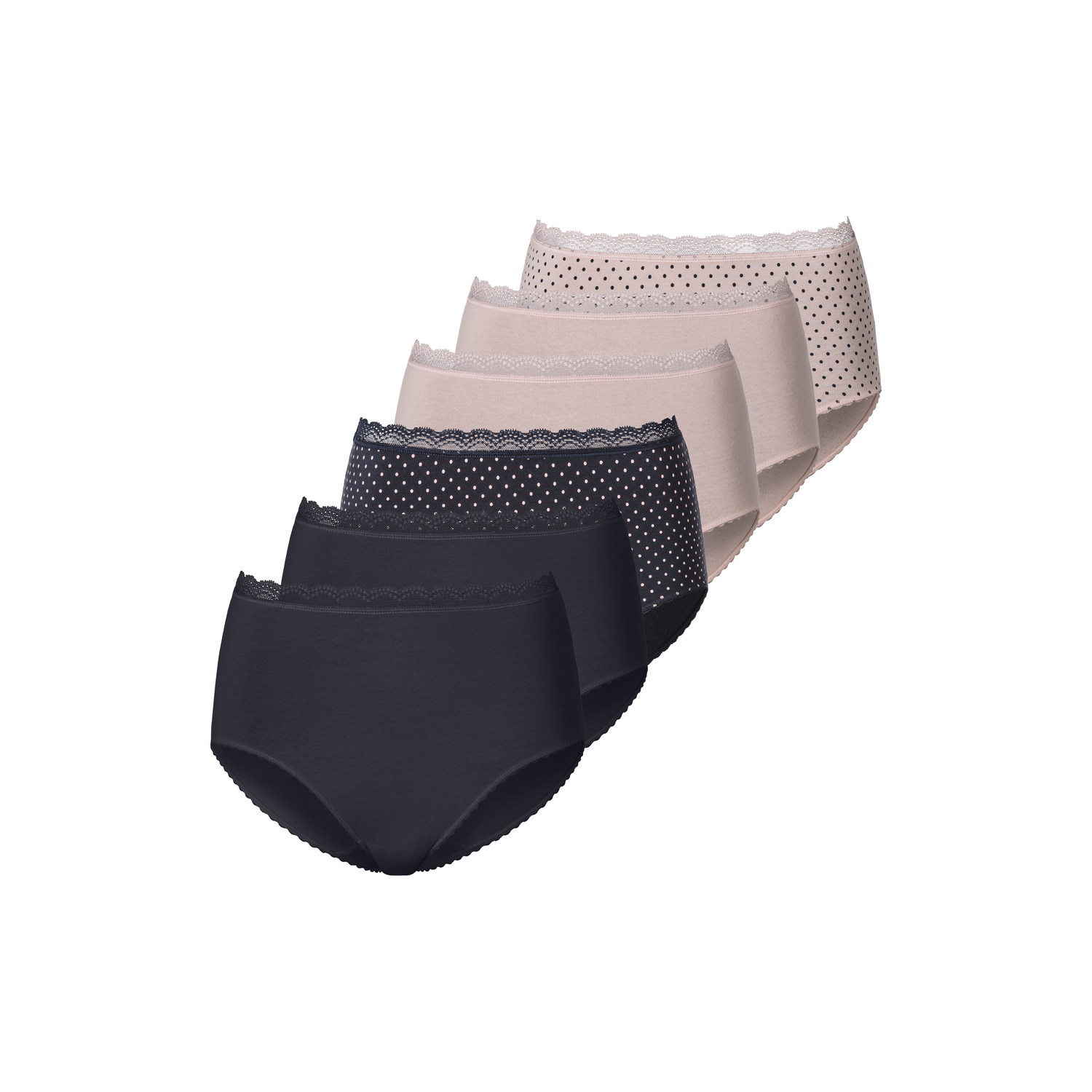 VIVANCE Taillenslip Damen navy/rose Gr.40/42 von VIVANCE