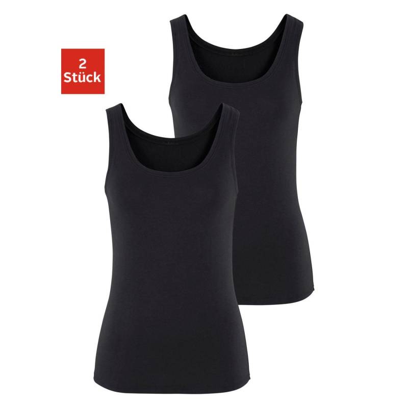 VIVANCE Tanktop Damen schwarz Gr.36/38 von VIVANCE