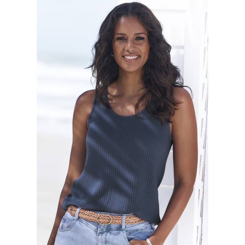 VIVANCE Trägertop Damen mint, blau Gr.40/42 von VIVANCE