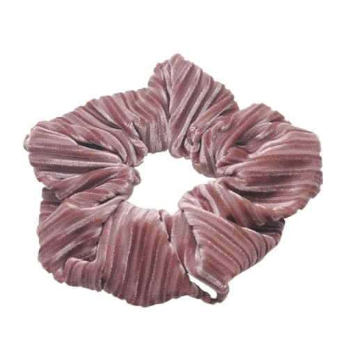 1 Stück weiche Haargummis for Damen in großer Größe, Jumbo-Haargummi aus Samt, Haarhalter for Damen, Haarschmuck(Pink) von VIVAZYTGH