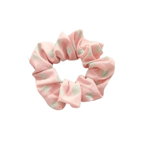 Bedruckte Haargummis, Haarband aus Stoff mit frischen Blumenfragmenten for Damen, Haargummis for Pferdeschwanzhalter for Damen(Blue) von VIVAZYTGH