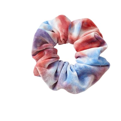 Frau Bunte Haargummis Scrunchies Mädchen Gummiband Frauen Pferdeschwanzhalter Mode Haar-Accessoires Kopfbedeckung Ornament(Style 1) von VIVAZYTGH