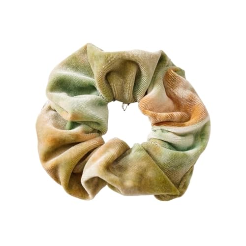 Frau Bunte Haargummis Scrunchies Mädchen Gummiband Frauen Pferdeschwanzhalter Mode Haar-Accessoires Kopfbedeckung Ornament(Style 4) von VIVAZYTGH