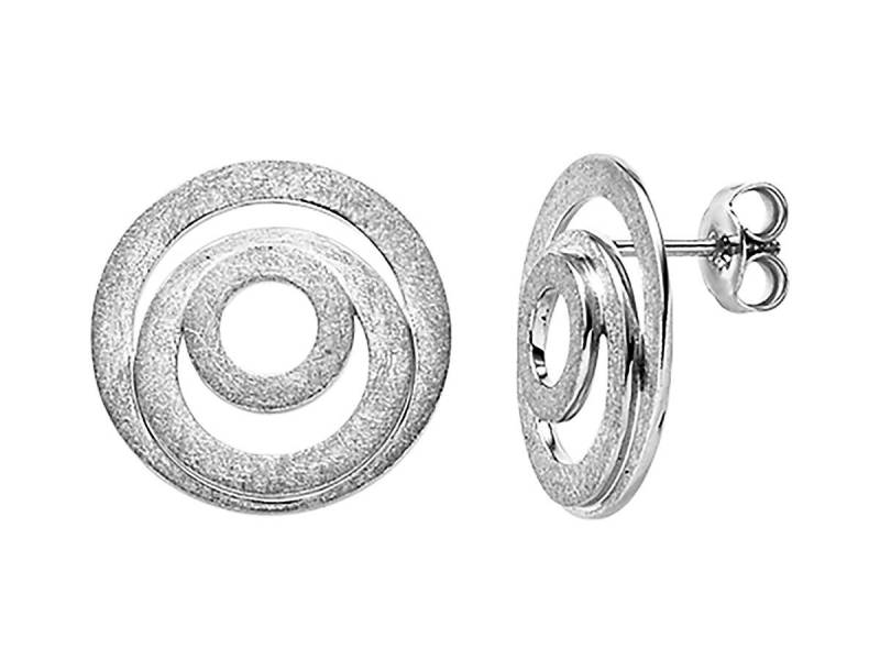 VIVENTY by Adler Paar Ohrstecker Damen-Silber Eismatt von VIVENTY by Adler