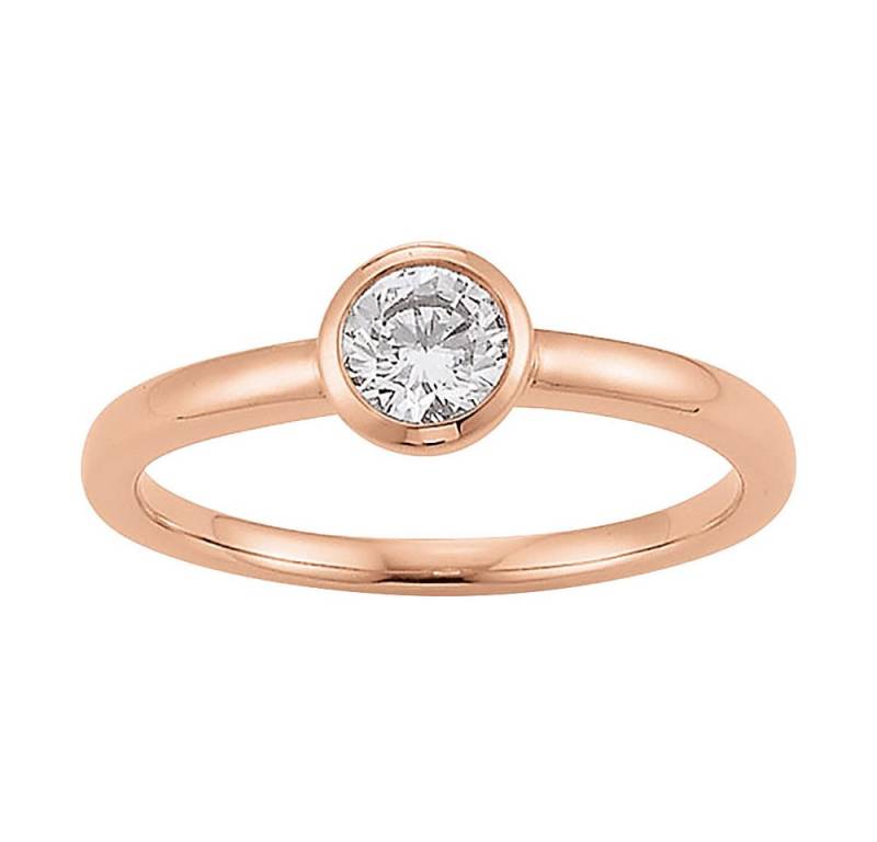 VIVENTY by Adler Solitärring Damen-Ring 925 Sterlingsilber Verlobungsring Antrags von VIVENTY by Adler