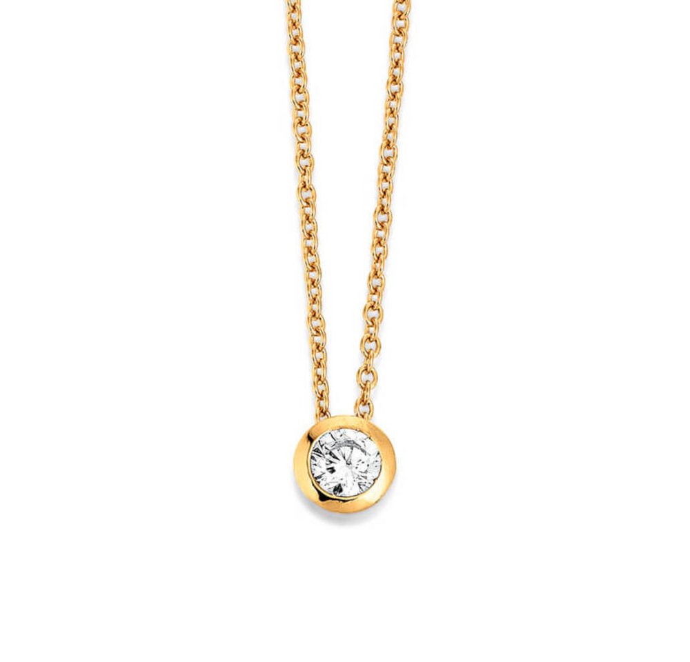 VIVENTY Kette mit Anhänger 781428 Kette mit Anhänger Colier Damen Zirkonia Silber Vergoldet VIVENTY Kette mit Anhänger 781428 Kette mit Anhänger Colier Damen Zirkonia Silber Vergoldet von VIVENTY