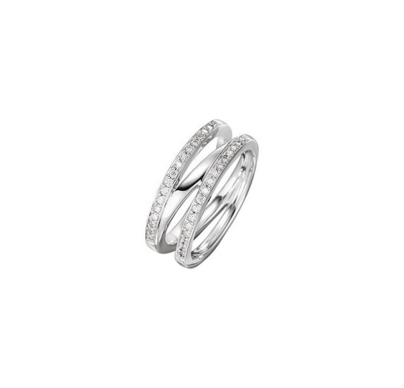 VIVENTY Silberring 782501 Ring Damen 34 Zirkonia Sterling-Silber Gr. 56 von VIVENTY