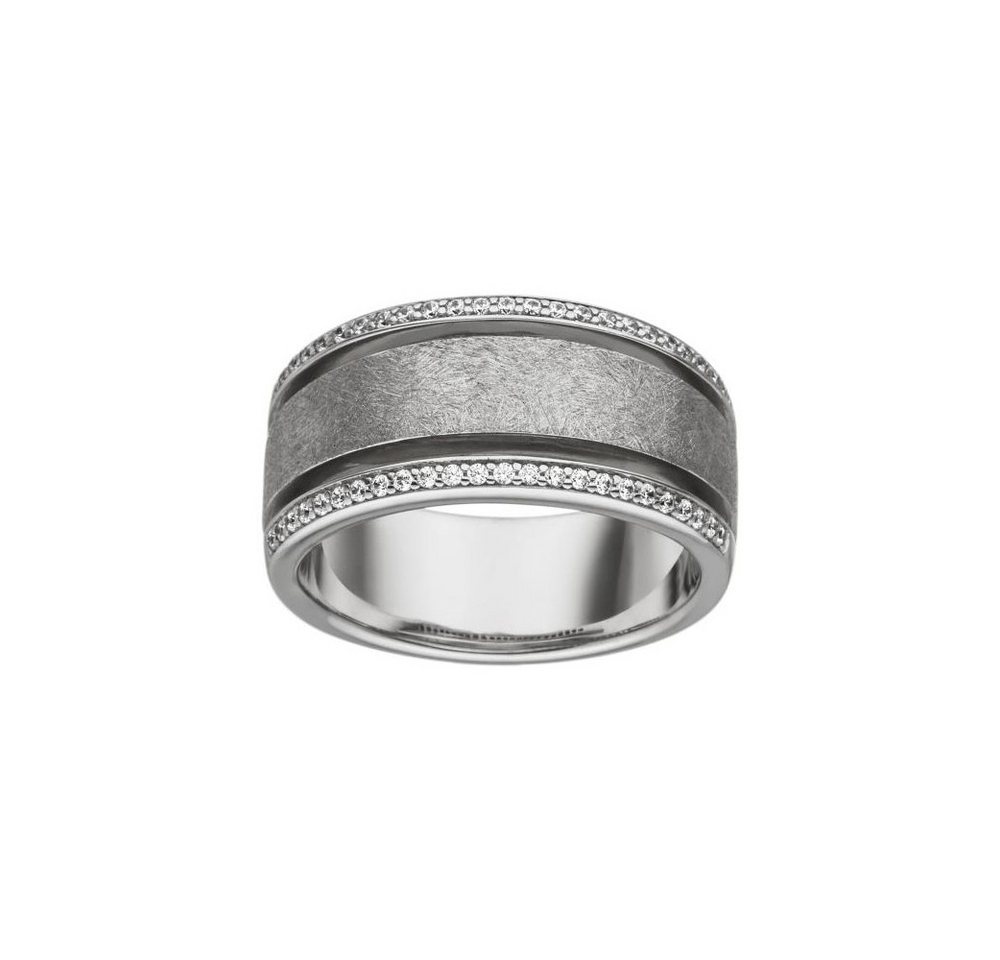 VIVENTY Silberring 782851 Ring Damen Ice Matt Zirkonia Sterling-Silber Gr. 58 von VIVENTY