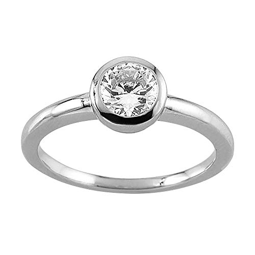 Viventy Damen-Ring 925 Sterlingsilber Verlobungsring Antragsring 778481/56 Ringgröße 56/17,8 von Viventy