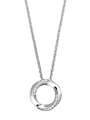 Viventy Silber-Collier Damenkette mit Zirkonia 784352 von Viventy