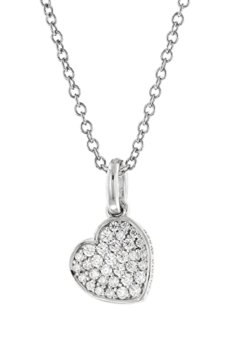 Viventy Collier für Damen Silber 925 Zirkonia-Herz 785032 von Viventy