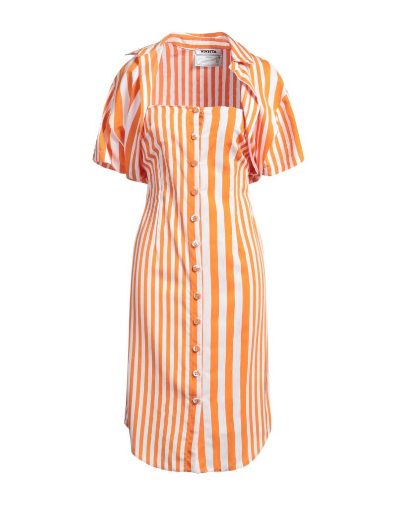 VIVETTA Midi-kleid Damen Orange von VIVETTA