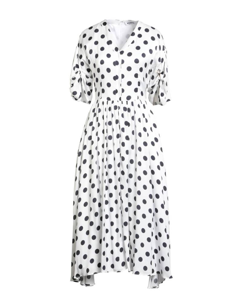 VIVETTA Midi-kleid Damen Weiß von VIVETTA