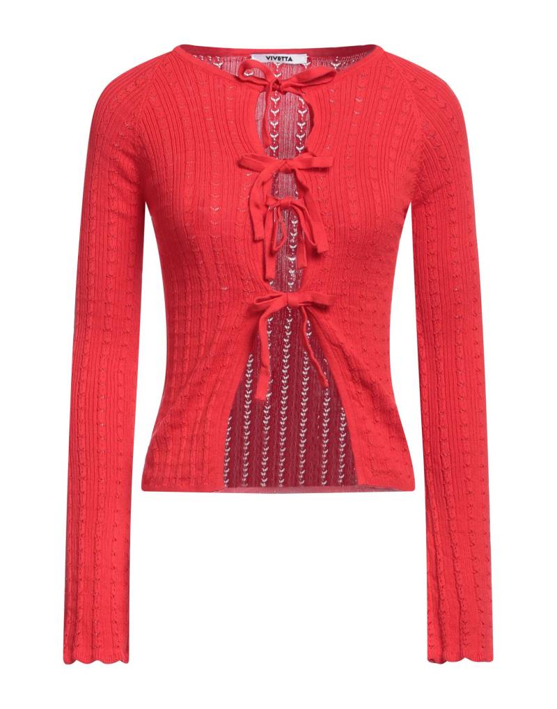 VIVETTA Strickjacke Damen Rot von VIVETTA