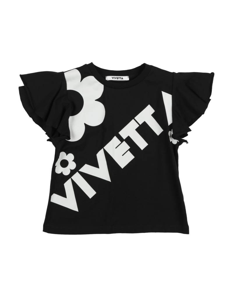 VIVETTA T-shirts Kinder Schwarz VIVETTA T-shirts Kinder Schwarz von VIVETTA