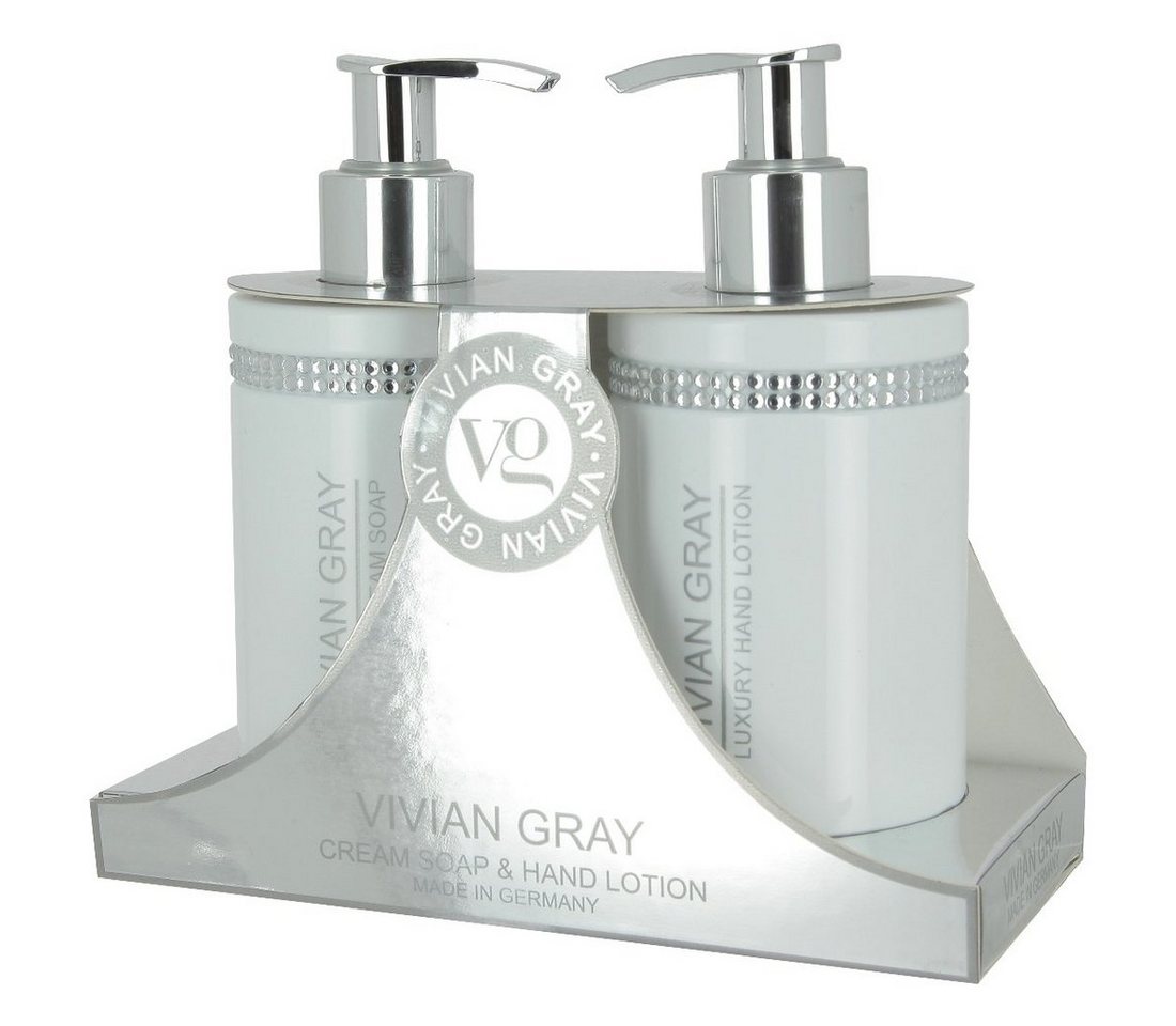 VIVIAN GRAY Hautreinigungs-Set Creme Seife & Hand Lotion je 250 ml von VIVIAN GRAY