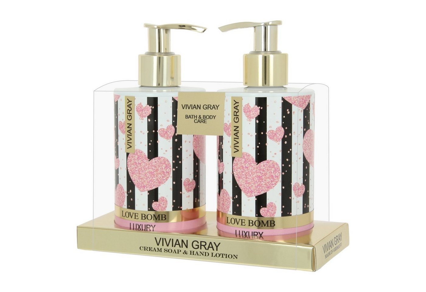 VIVIAN GRAY Hautreinigungs-Set Cremeseife & Hand Lotion von VIVIAN GRAY