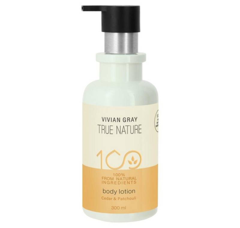 VIVIAN GRAY Körperpflegemittel True Nature Körperlotion aus Zedernholz und Patchouli 300 ml von VIVIAN GRAY