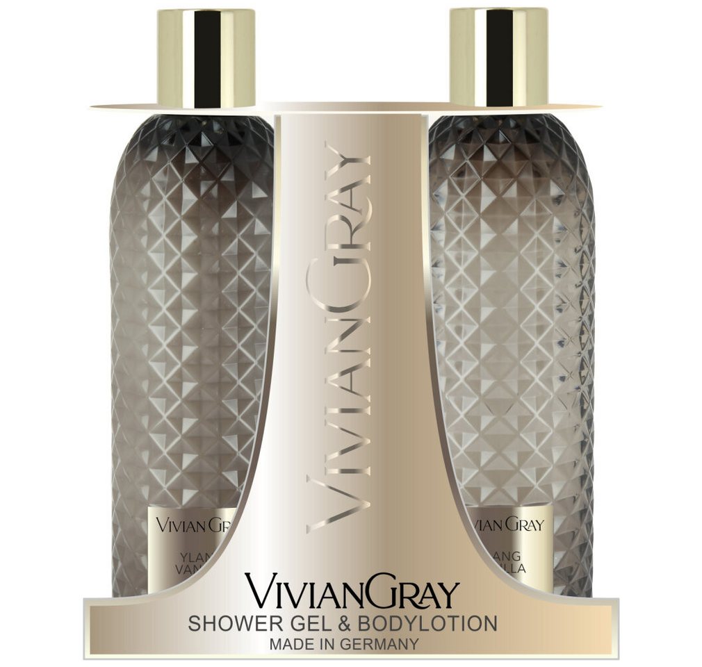 VIVIAN GRAY Körperpflegemittel Ylang & Vanilla Body Care Cosmetic Kit (Shower Gel & Body Lotion) von VIVIAN GRAY