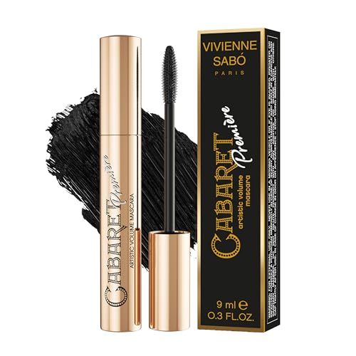 VIVIENNE SABO Artistic Volume Mascara Cabaret Premiere - Perfektes Volumen & verführerischer Augenaufschlag - Präzise Trennung & intensiver Wow-Effekt - Schwarz - 9 ml von VIVIENNE SABO