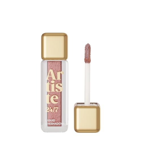 Vivienne Sabo -Liquid Eyeshadow Artiste 24/7 (Schimmert mit rosa Glitzer) von VIVIENNE SABO