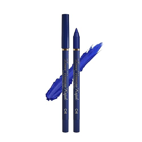 Vivienne Sabo Long Lasting Gel-Kajal Virtuose - Intensiv pigmentierter, langanhaltender Kajalstift - Cremige Textur für präzises Auftragen - Perfekt für Wasserlinie & Wimpernkranz - Anspitzbar - Blau von VIVIENNE SABO